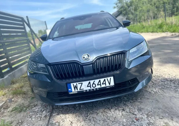 skoda Skoda Superb cena 98400 przebieg: 143600, rok produkcji 2018 z Poznań